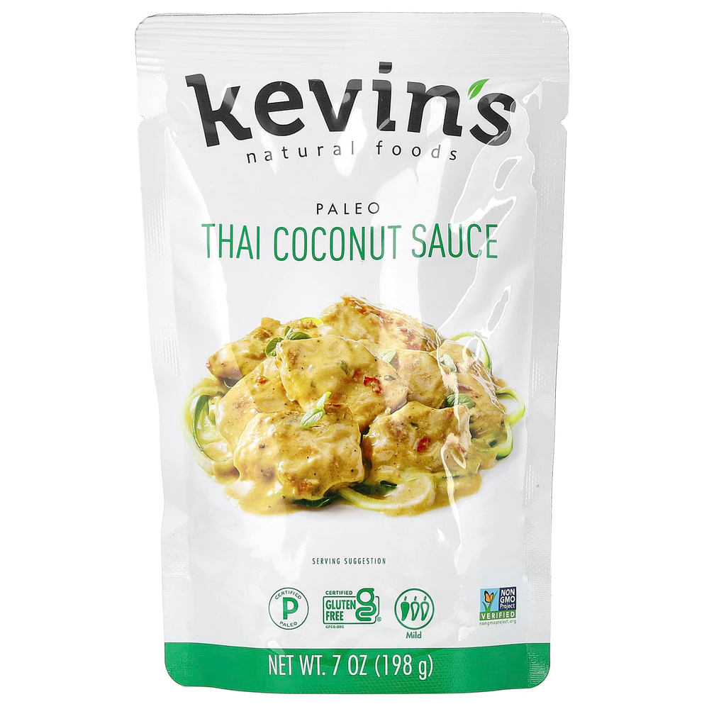 Kevin's Natural Foods, Тайский кокосовый соус, 198 г (7 унций)