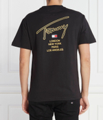 Футболка GOLD SIGNATURE BACK Tommy Jeans - черный(DM0DM17729)