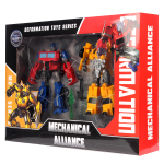 Робот-машина, коробка коробка с ручкой