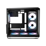 Корпус Ocypus Iota C70 BK ARGB ATX/mATX/mITX 2xUSB, Type-C, Предустановлены 6 вентиляторов с ARGB подсветкой, Черный, Iota-C70-BKD600XX-GL