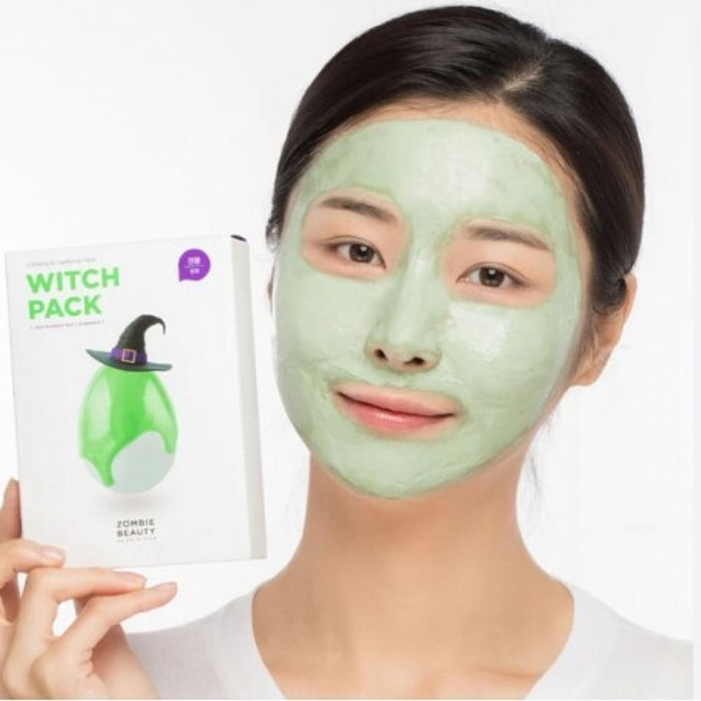 Маска глиняная с экстрактом зеленого чая SKIN1004 Zombie beauty witch pack, 1 шт