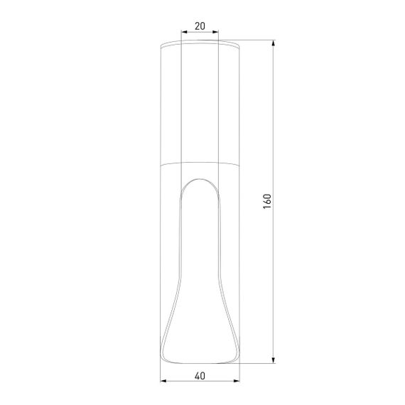 Потолочный светодиодный светильник Elektrostandard Apex 25113/LED a068291