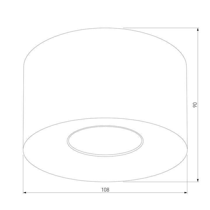 Потолочный светильник TK Lighting 3235 Orion Graphite
