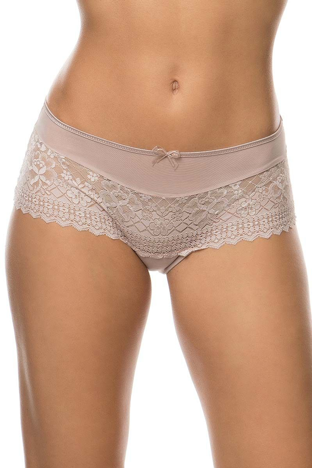 Трусы-шорты Melody из эластичного кружева (Размер: 48) (Цвет: голубой)