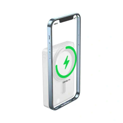 Внешний АКБ WiWU Magnetic,JC-20 10000mAh, MagSafe+подставка