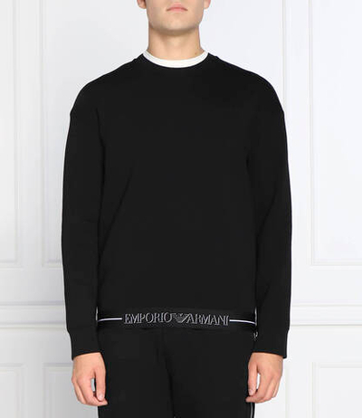 Худи Emporio Armani - черный(6L1MM4 1JHSZ)
