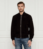 Кожаная куртка бомбер Joflag BOSS ORANGE - черный(50519197)