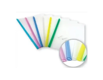 Папка-скрепкошина А4, на 30 л., 0,16 мм, ассорти - для сшивания неперфорированных листов