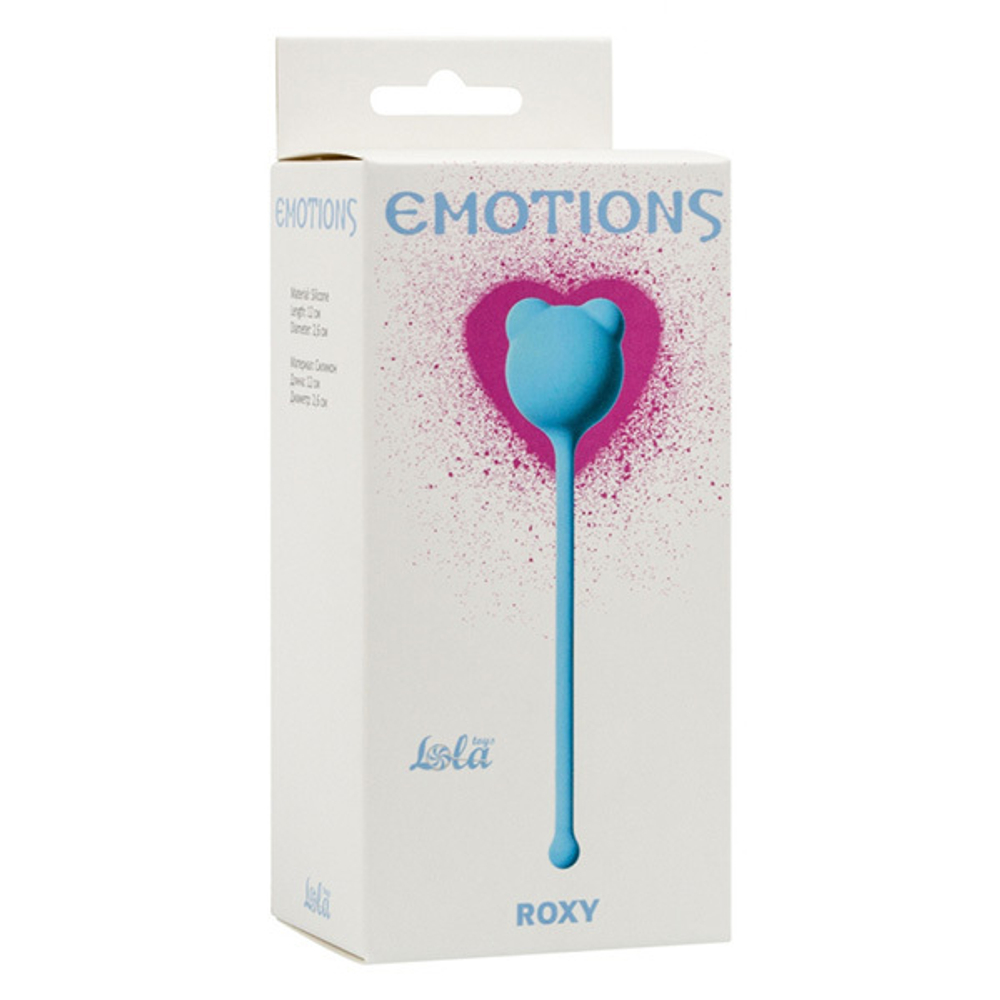 Вагинальные шарики 2,6см Lola Games Emotions Roxy turquoise 4002-03Lola