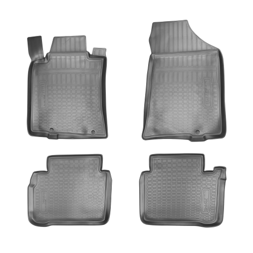 Ковры в салон Norplast/Unidec для Nissan Teana в кузове J33 (2014-), Черный, арт.NPA10-C61-712