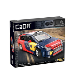 Конструктор CaDA раллийный автомобиль 2008 Citroen C4 WRC 1/12 (1569 деталей)