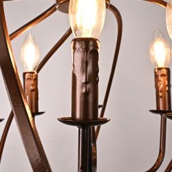 Подвесная Люстра Cagie Dark Chocolate L8 By Imperiumloft