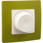 Рамка 1 пост зелёный папоротник ETIKA Legrand