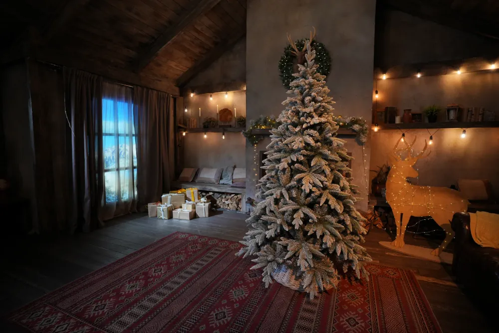 Заснеженная елка «Noel» (Литая+пвх) 3 м