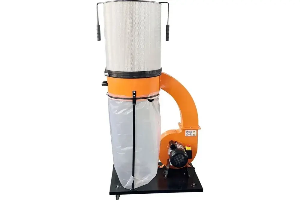 Стружкоотсос, вытяжная установка 2200Вт Gigant Professional DCT2200CF промышленный пылесос, вытяжка для стружки