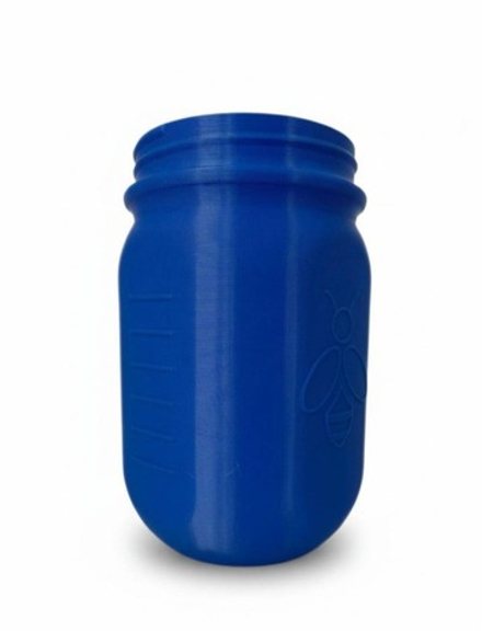 Пластик для 3D принтера PETG Синий 1 кг. Катушка