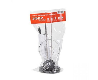 Антенна комнатная ЭФИР SE-618 DVB-T2/ДМВ+МВ, пассивная