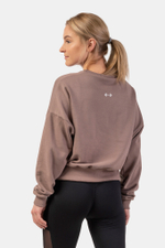 Худи LOOSE FIT SWEATSHIRT "FEELING GOOD" 420 Коричневая