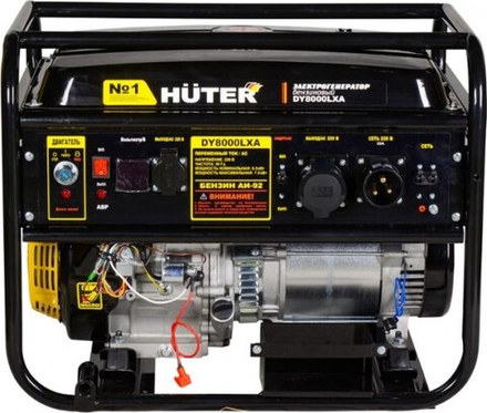Генератор бензиновый HUTER DY 8000 LXA с блоком АВР 64/1/30