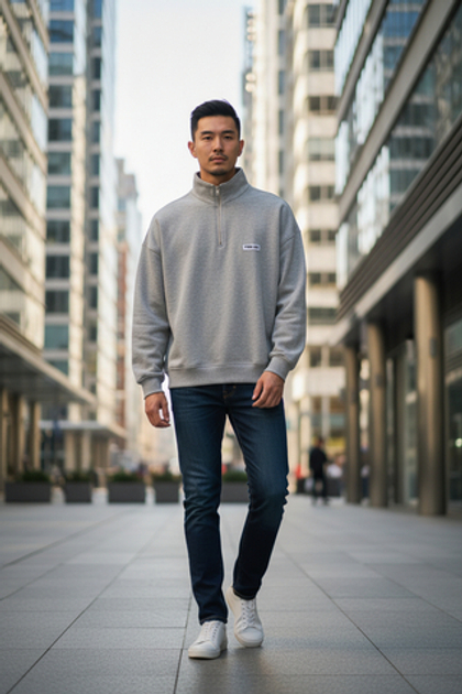 Свитшот ZIP премиум