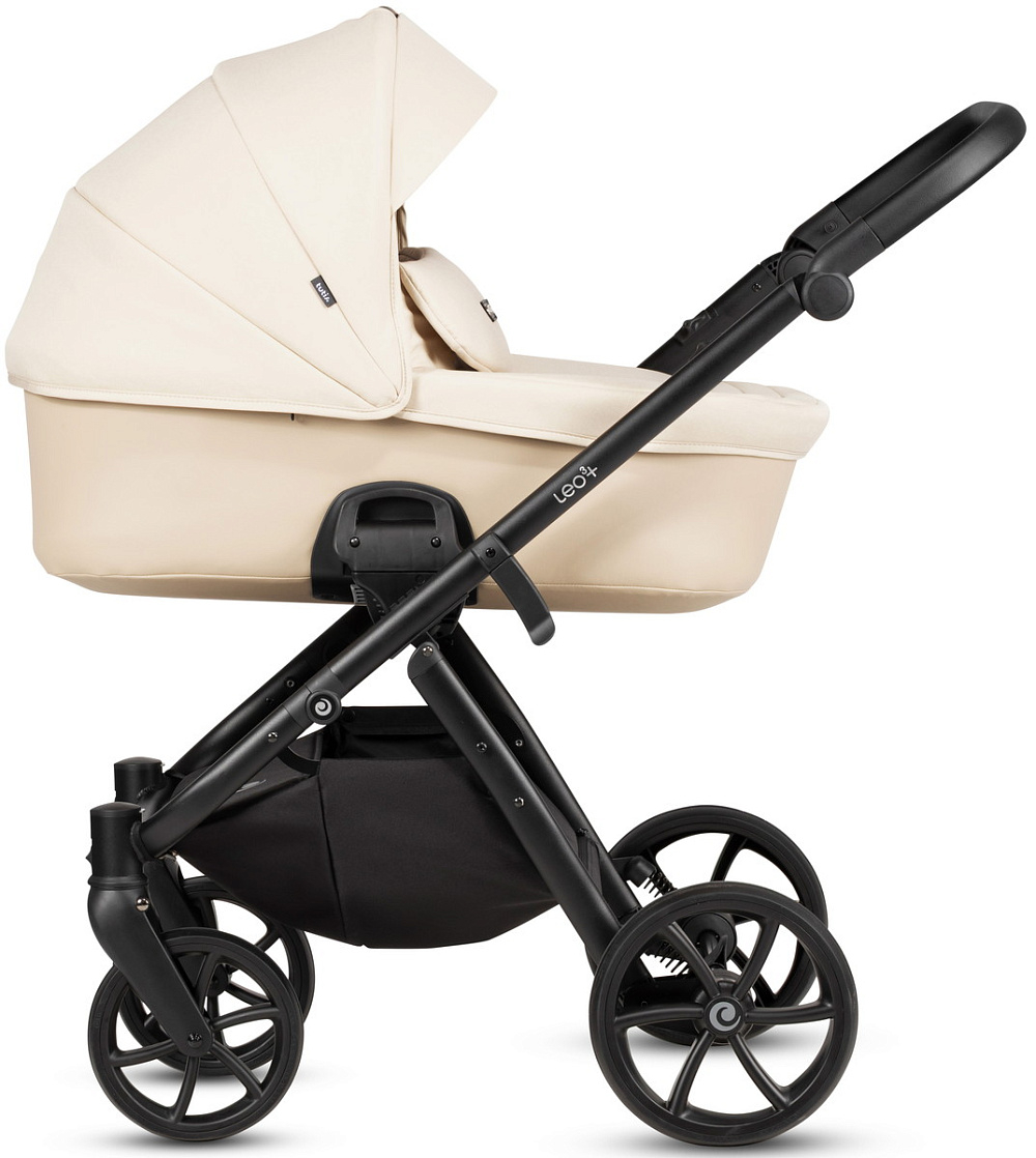 Детская коляска Tutis Leo 3 Plus 3 в 1 с автокреслом Beno Beige 1582228 Caramel