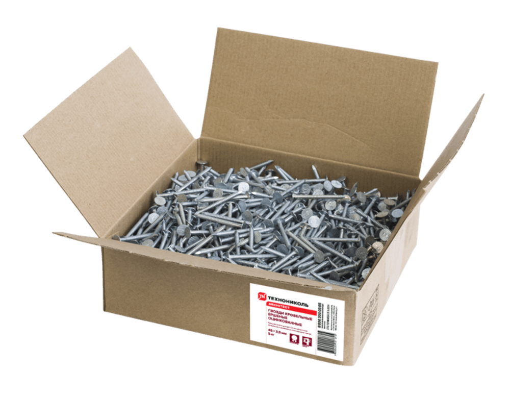 Гвозди ершенные оцинкованные Шинглас 45х3,5 удлиненные