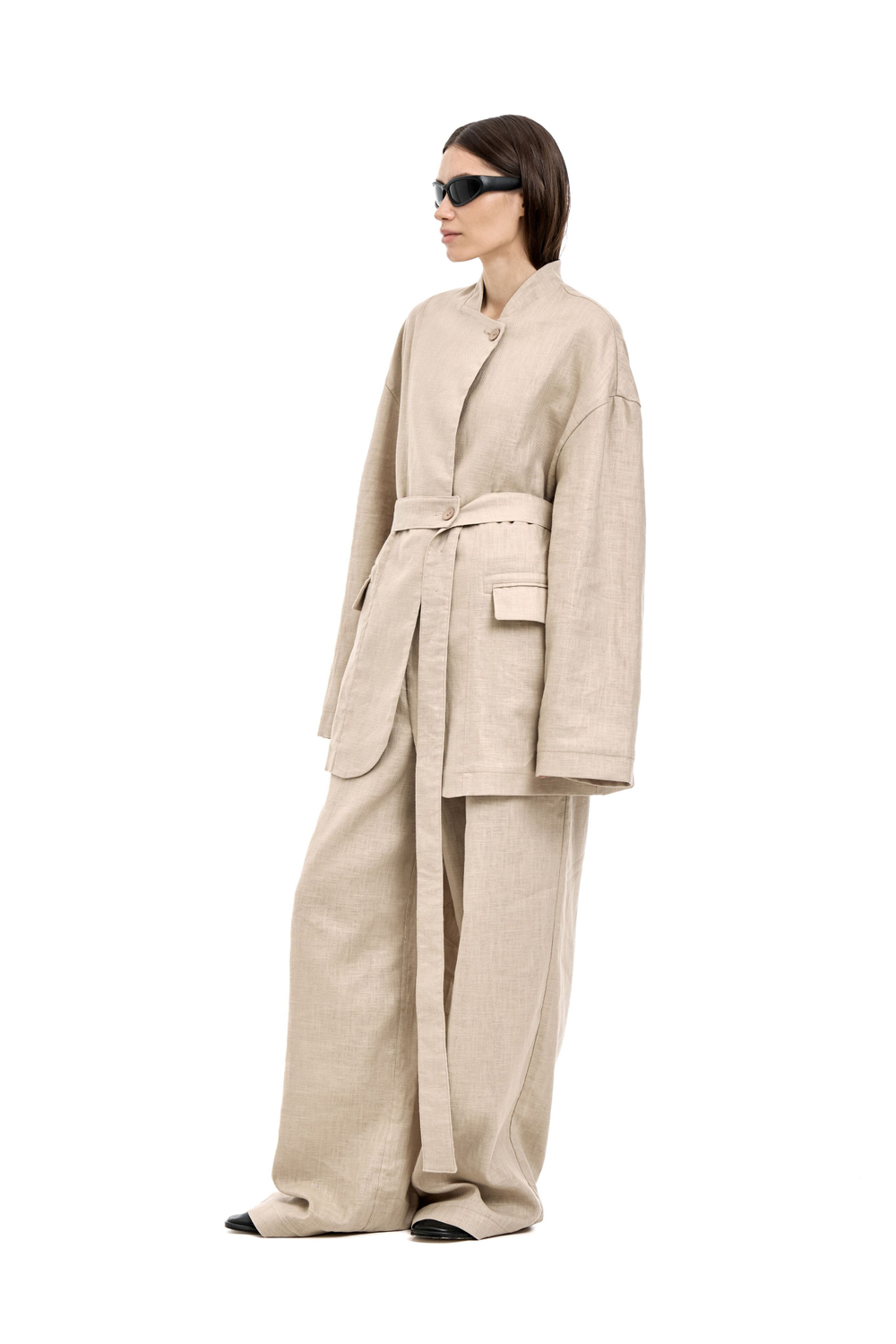 Костюм из крапивы OVSYANKA Beige