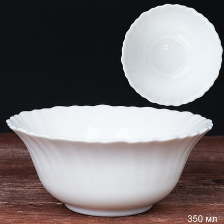 Салатник 350 мл 127 мм Белый /NHW50T (WHITE) /уп6/72/