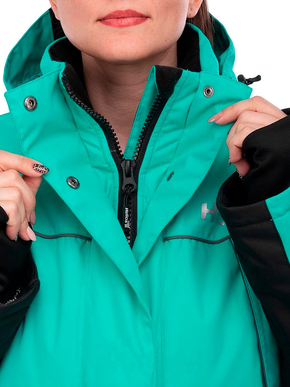 Костюм зимний Helios ZABAVA 8/8 К, AQUA GREEN/BLACK, размер 4XL (T-ZA-4XL-56-170-AG)