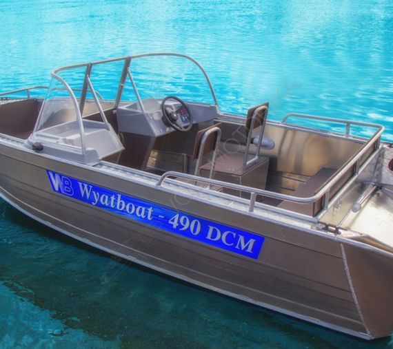 Алюминиевый катер WYATBOAT Wyatboat-490 DCM