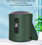 Беспроводная колонка TG-373 (7W/TF/FM) RGB Light