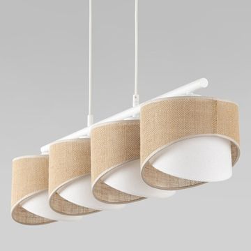 Подвесной светильник 4*Е27 4828 Marlon белый/бежевый TK Lighting