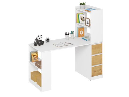 белый / дуб бунратти