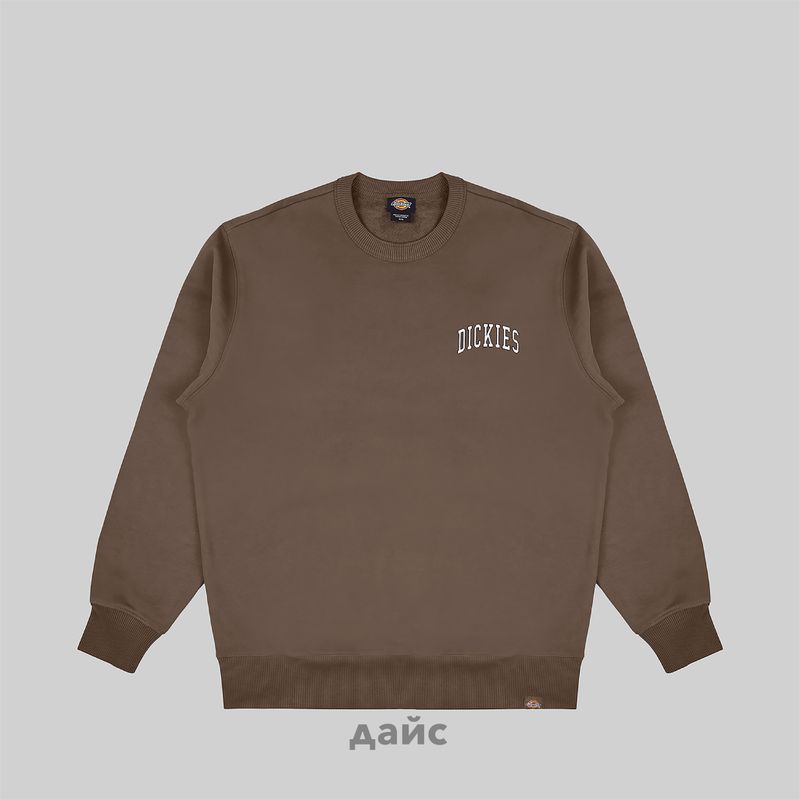 Толстовка мужская Dickies Aitkin Chest Sweatshirt артикул:DK0A4YBGJ961 - купить в магазине Дайс