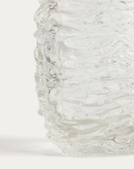 Ваза Vorma из прозрачного стекла 29,5см