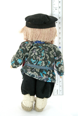 Кукла-подвеска текстильная Потешного промысла в русском крестьянском костюме Федул. Мужик