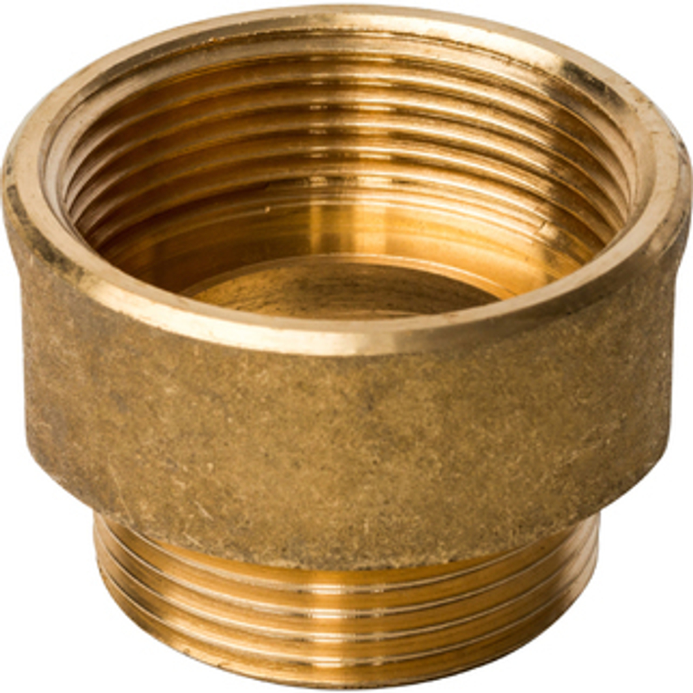 Муфта переходная вн-вн резьба 2"X1 1/2" латунь
