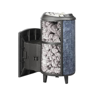 Печь банная «Атмосфера L» комбинированная сетка-ламель талькохлорит