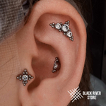 Four Fold Bead IG Crystal