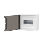 Щит распределительный 12 мод настенный FRAME, белый, с тониров. дверцей, с 2 шинами PEN DKC