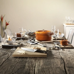 STAUB Чугунная кастрюля Cocotte 24 см 3,8 л черная