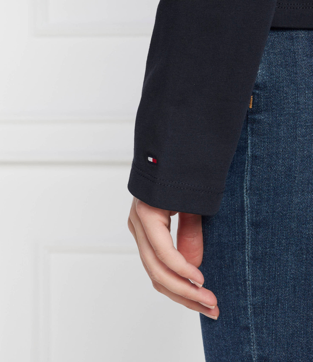 Блузка Tommy Hilfiger - темно-синий(WW0WW40292)