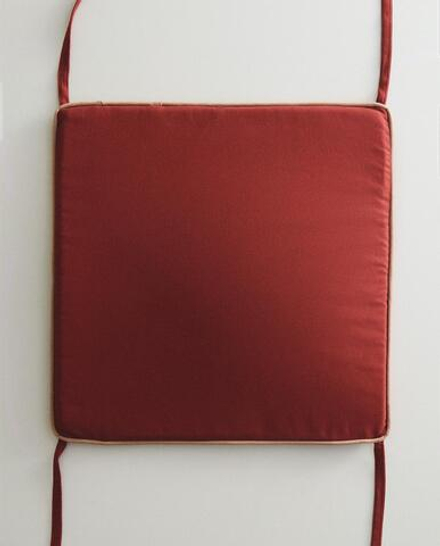 Декоративная подушка Zara Home, 2х40.5х40.5 см, хлопок, 1378/009
