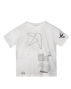 A—SKETCH t-shirt old white