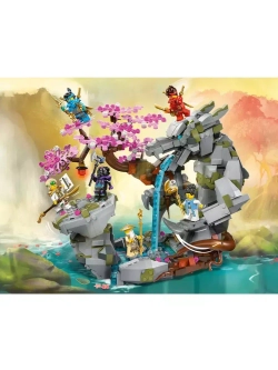 Конструктор Ниндзя Храм камня Дракона 1212 деталей