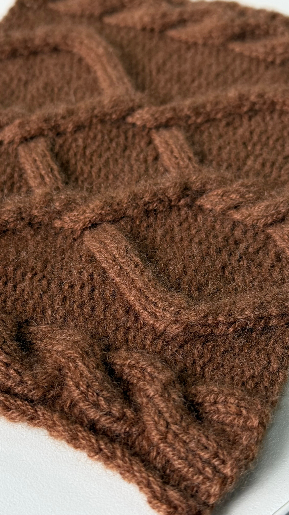 Пряжа Zegna Baruffa Cashmere 100, 2/2800 (100% кашемир),1400 м/ 100 гр, медно-коричневый