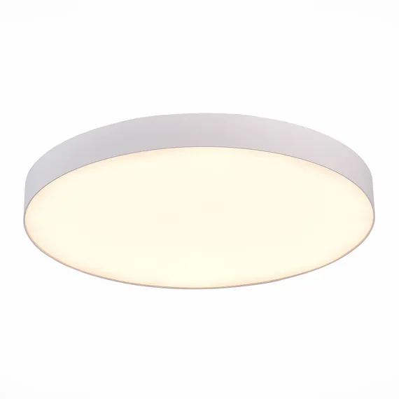 ST606.532.96 Светильник потолочный Белый LED 1*96W 3000K 8 640Lm Ra>85 120° IP20 D600xH55 185-265V Накладные светильники