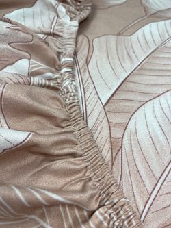 Постельное белье полисатин Simple House "Felce" 2-спальный на молнии Наволочка 50х70 см 2 шт Простынь на резинке 160х200 см Пододеяльник 175х215 см