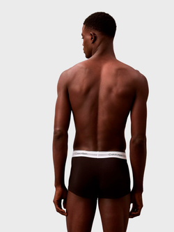 Мужские трусы Calvin Klein боксеры-транки Icon Modal Mesh 3-Pack Low Rise Black