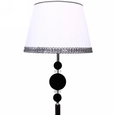 Торшер «Атланта» 1*40Вт Е27 10-F623 жемчужно-черный